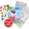 Crayola Peppa Pig Coloring Book with Stickers, Gift for Kids, 96 Pages, Ages 3, 4, 5, 6