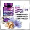 Akkermansia Probiotic 2 Billion AFU - Best Strain for GLP-1 Production Support - with Prebiotic Fiber for Natural Digestive & Gut Health for Women & Men - Non-GMO & Bottled in USA - 60 Capsules