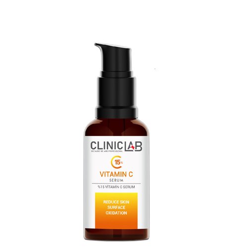 ClinicLab 15% Vitamin C & Glow Serum - Dark Spot Face Serum for Women (1.01fl oz)