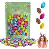 Easter Chocolate Eggs, Multicolored Foil Wrapped Milk Chocolate, Kosher Certified Dairy (2 Pounds)