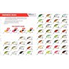 BANDIT LURES Series 300 Crankbait Bass Fishing Lures, Fisghing Accessories, Dives to 12-feet Deep, 2', 1/4 oz, Grenada Shad, (BDT3D46)