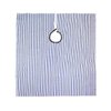 Campbell's Seersucker Hair Styling Cape for Barbers and Stylists (Navy and White)