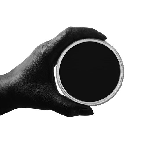 Mysense Black Face Body Paint Makeup,Water Activated Painting for Adults Children Sugar Skull Day of the Dead Skeleton Joker Ghost Zombie Cosplay SFX Costume Festivals Halloween,20g