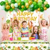 Dinosaur Birthday Decorations,Dinosaur Birthday Party Supplies - Balloons Arch Garland Kit,Happy Birthday Dinosaur Backdrop,Dinosaur Tablecloth for Dinosaur Party Decorations for Boys Girls Birthday