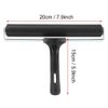 HEEPDD Rubber Roller, Black Rubber Brayer Roller Print Brush Ink Art Craft Oil Painting Tool for Printmaking Anti Skid Tape Construction