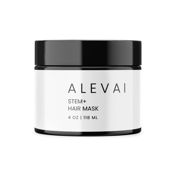 Alevai Stem+ Hydrating Hair Mask for Damaged, Curly, and Color-Treated Hair | Deep Conditioning for Growth | Sulfate, Paraben, and Phthalate-Free | Vegan
