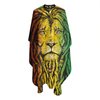 ONE TO PROMISE Lion Barber Cape Jamaican Flag Reggae Rasta Lion Red Yellow Green Black Hair Cut Salon Cape,Hair Stylist Hairdresser Styling Cape,Waterproof Haircut Apron Cover up for Adults,55"X66"