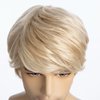 Beweig Mens Wig Short Blonde Wig Short Layered Synthetic Hair for Male Cosplay Anime Halloween Wig