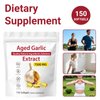 Aged Garlic Extract, 7500mg Organic Garlic Capsules Supplement, 150 Softgels | Org anic, All-Natural, Non-GMO, Gluten-Free | Daily Immune for Adults (150 Capsules)