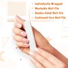 100 Pcs Grit Nail Buffers Files 100/180 Emery Board Double Sided Manicure Pedicure Tool Nail Buffering Files Fingernail Files for Women Men Nails Home Salon Supplies