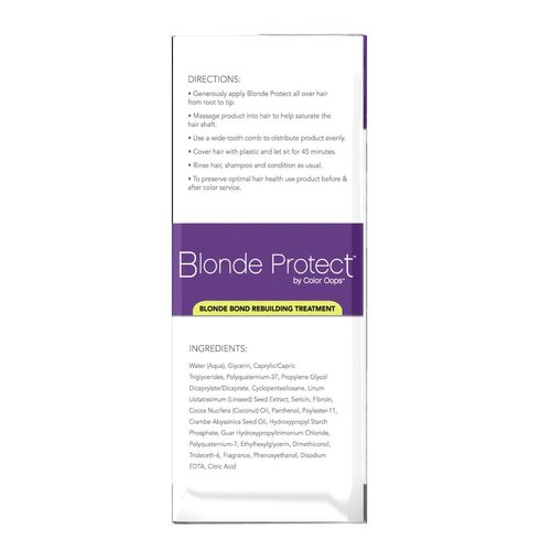 Color Oops Blonde Protect | Blonde Bond Rebuilding Hair Treatment | Nourish & Moisturize