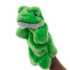 Plush Puppets Frog Hand Puppet Animals Toys for Kids Imaginative Pretend Play Storytelling Green