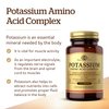 Solgar Potassium Amino Acid Complex, 100 Tablets - Nerve & Muscle Health - Promotes Electrolyte Balance - Non-GMO, Vegan, Gluten Free, Dairy Free, Kosher - 100 Servings
