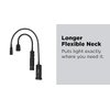 NextLED NT-7647 20-Inch Gooseneck Flashlight Cree LED with Magnetic Base, Flexible LED Light, Zoomable Lens, IP54 Rating Waterproof. Work Bench, Auto Repair, Grill Light, Inspection