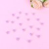YISSION 20Pcs Mini Purple Flower Hair Clips for Girls Women Cute Hair Pins Small Hair Clips Flower Clips for Hair Wedding Hair Barrettes Bridal Hair Accessories for Girls Women