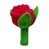 Stuffed Dog Toy Squeak Plush Rose Flower Puppies Teething Toy Interactive Chew Toy for Dogs Improves Pet Healthy plush rose flower dog toy squeak cute chew toy for chewers multifunctional dog chewing