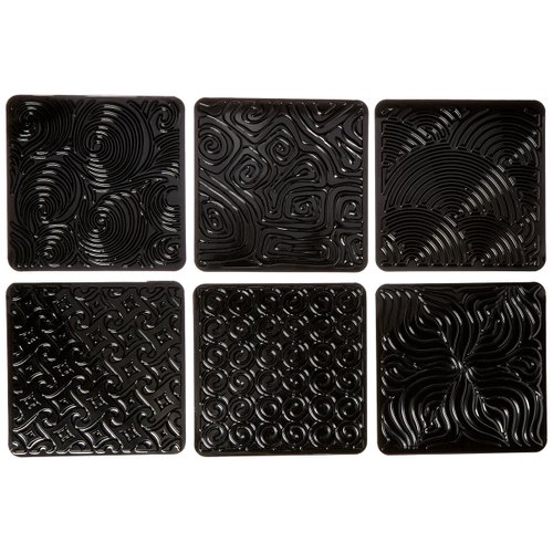 Cedar Canyon Jack Richeson Artist's Paint Sticks Rubbing Plates, 6-Pack