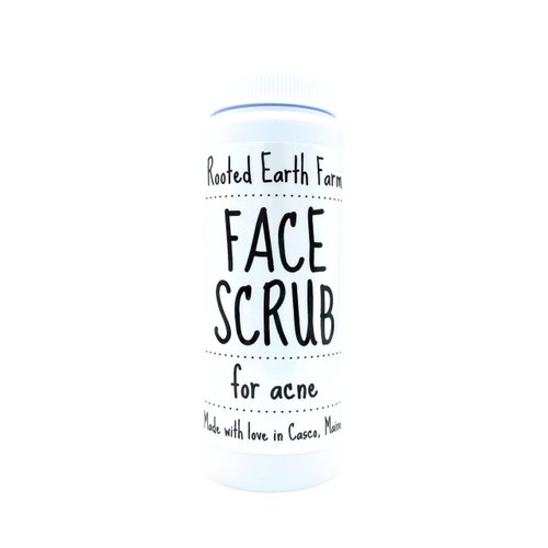 Natural Acne Facial Scrub - 6 fl oz - Exfoliating Clear Skin - Facial Wash - Organic Skin Care - Pimple