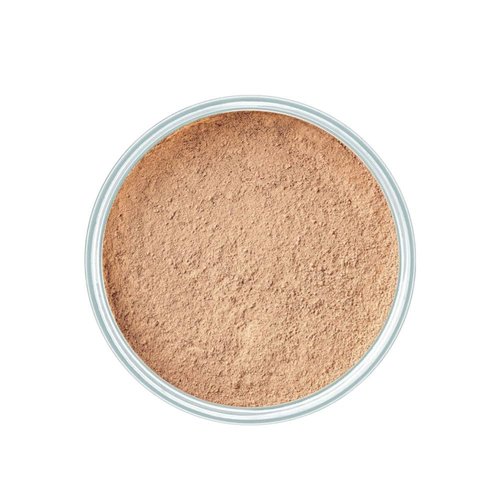 ARTDECO Mineral Powder Foundation - honey – loose setting powder for a smooth & matte finish - medium coverage - perfect for sensitive & oily skin - makeup with zinc & magnesium - vegan - 0.53 Oz