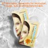 Calendula Hydrogel Soothing Facial Mask for Sensitive Skin,Hyaluronic Acid Hydrating Sheet Face Mask Skin Care,Sheet Mask,Calendula Calming Mask 12 Pack