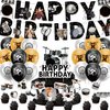 Drum Party Supplies Music Drum Birthday Party Decorations Includes Drums Happy Birthday Banner Cake Topper Cupcake Toppers Balloons for Drummers Birthday Party Baby Shower Decorations