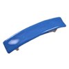 Stained Glass Barrette - 3.5" 90mm - Egyptian Blue Cerulean Celestial Blue Medium Opaque Slide Clip Hair Accessories Solid Color Basic Plain