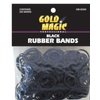 Gold Magic Pro Hair Rubber Bands - Black by Gold Magic