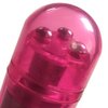 Finever Pocket Rocket Mini Beauty Facial Massager Relax 4 Heads Pink Color (3Pc)