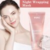 limiete Collagen Night Wrapping Face Mask, Peel Off Hydrolyzed Collagen Facial Mask for Elasticity & Hydration Care, Reduces Sagging & Dullness, 2.54 fl.oz