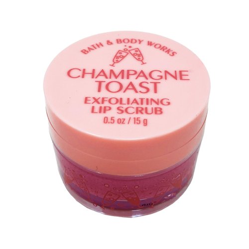 Bath & Body Works Champagne Toast - Mini Gift Set - Lip Scrub, Lip Mask and Lip Gloss With a Himalayan Salts Springs Bar Soap.