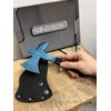 HWT239 Full Tang Fixed Blade Hunting Throwing Axe with Black Cord Handle (HWT239BL)