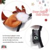 BARTOSI Light Up Christmas Reindeer Antlers Headbands Reindeer Antler Headband Deer Antler Hair Band Cute Hair Hoop Deer Ears Holiday Costume Headpiece Hair Accessories for Christmas Party