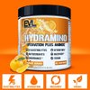 Evlution Nutrition HYDRAMINO Complete Hydration Multiplier, All 6 Electrolytes, Vitamin C & B, Fluid Boosting Aminos, Coconut Water, Endurance, Recovery, Antioxidants, 30 Serve, Orange Mango