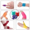 BQTQ 40 Rolls Self Adherent Wrap 2 Inch Self Adhesive Bandages Wrap Tape Stretch Bandage Self Stick Bandage Wraps for Wrist Ankle Swelling Sprains(20 Colors)