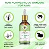 Organic Veda Moringa Oil - Pure Cold Pressed Organic Moringa Seed Oil - Natural Face Oil for Women, Moisturizing Hair Oil - Virgin Moringa Oleifera Oil for Skin, Body, Scalp Care & Nails - 1.7 fl.oz.