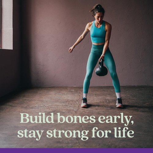 New Chapter Calcium Supplement – Organic Plant Calcium for Women Under 40, with Vitamin D3 for Absorption + Vitamin K2 + Magnesium, Vegetarian, Gluten Free - 60 Count