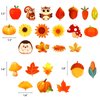 Leaf Foam Stickers Fall Craft Sticker for Autumn Thanksgiving Scrapbooking Party Decoration 250 Pcs