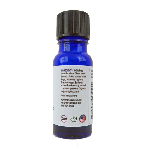 Peaceful Mind Essential Oil Blend - Calming & Emotionally Balancing with 100% Pure Therapeutic Quality for Aromatherapy - Wyndmere Naturals - 10ml