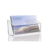 Source One Deluxe Slotwall/Slatwall Clear Business Card Holder - Gift Card Holder (6 Pack)