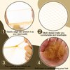 FANDAMEI 20PCS Hair Nets for Buns Invisible and 40PCS U Shaped Hair Pins Set, 20PCS 50cm Bun Nets for Ballet Girls and 40pcs Hair Bun Pins for Women, Girls, Kids Ballet Bun Maker Dance (Light Brown)