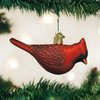 Old World Christmas Ornaments: Bird Watcher Collection Glass Blown Ornaments for Christmas Tree,Northern Cardinal