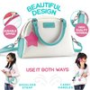 Play Purse for Girls and Toddlers - Little Girls Toys Pretend Play Accessories: Toy Phone, Wallet, Credit Cards, Keys, Pretend Makeup for Role Playing Toys for Girls Ages 3 4 5 6 7 8 Years and Up