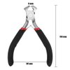 End Cutting Pliers for Jewelry Making, Nail Puller Tool for Carpenter, End Nippers for Zipper Install Stops, Wire Cutting