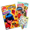 Miraculous Ladybug Party Favors Set Bundle ~ 12 Miraculous Grab n Go Play Packs with Coloring Pages, Stickers and More (Miraculous Party Supplies)