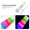 Eyret Purple Liquid Eyeliner Colorful Eyeliners Waterproof Eyeliner Neon Makeup Cosmetic for Women and Girls