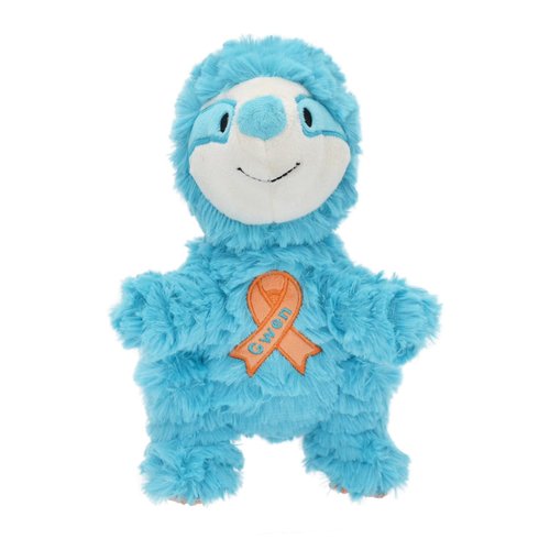 Multipet Wrinkleez Sonny The Sloth Plush Dog Toy - 9 inches