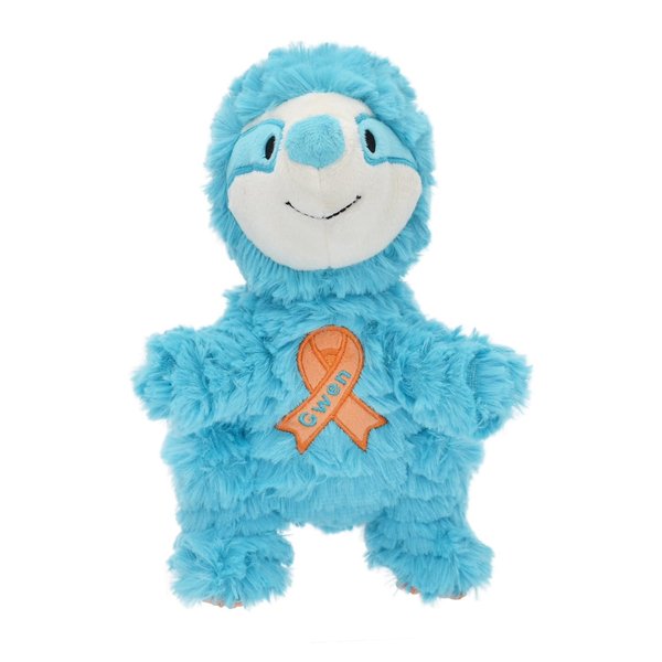 Multipet Wrinkleez Sonny The Sloth Plush Dog Toy - 9 inches