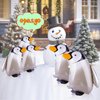 opasyo Walking Penguin Balloons 6pcs Fun Aluminum Penguin Balloons,Cute Penguin Foil Balloon for Kids Girls Birthday Party Decorations,Cute Penguin Party Decorations Balloon