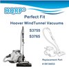 HQRP Washable Primary HEPA Filter compatible with Hoover S3755 / S3765 WindTunnel Bagless Canister Vacuum Cleaner, 59134033 Replacement