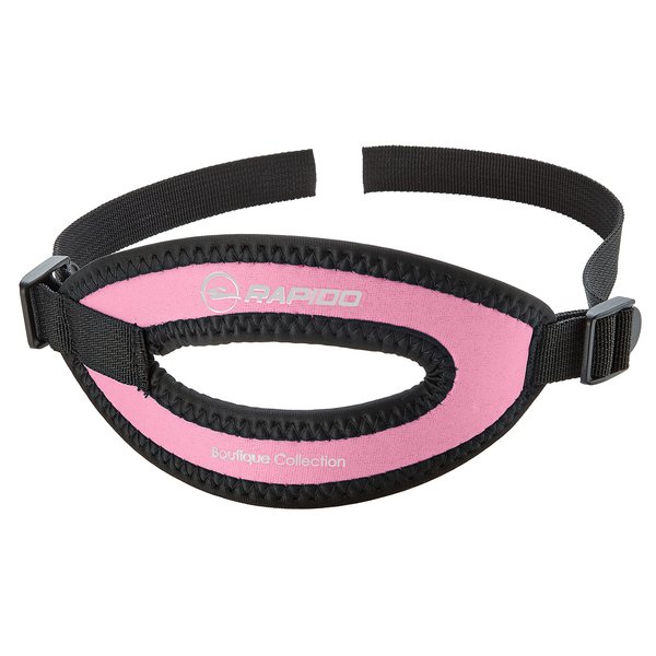 Rapido Boutique Collection Scuba Snorkeling Snorkel Mask Adjustable Neoprene Mask Strap for Added Comfort (Deluxe, Pink)